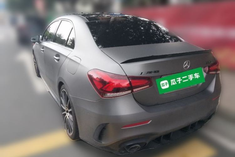 Used Mercedes-Benz A AMG 2022 AMG A 35 L 4MATIC Rear Left 45 Deg