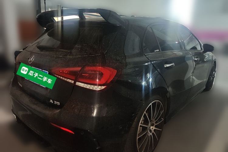 Used Mercedes-Benz A AMG 2022 AMG A 35 4MATIC Rear Right 45 Deg