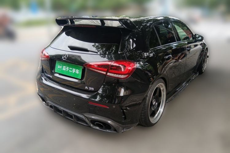 Used Mercedes-Benz A AMG 2022 AMG A 35 4MATIC Rear Right 45 Deg