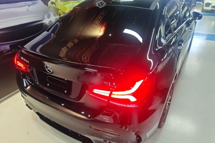 Used Mercedes-Benz A AMG 2022 AMG A 35 L 4MATIC Rear Right 45 Deg