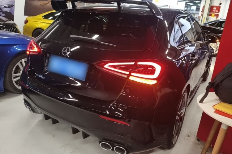 Used Mercedes-Benz A AMG 2022 AMG A 45 4MATIC+ Rear Right 45 Deg
