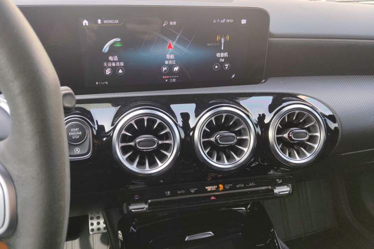 Used Mercedes-Benz A AMG 2022 AMG A 45 S 4MATIC+ Audio And AC Panel