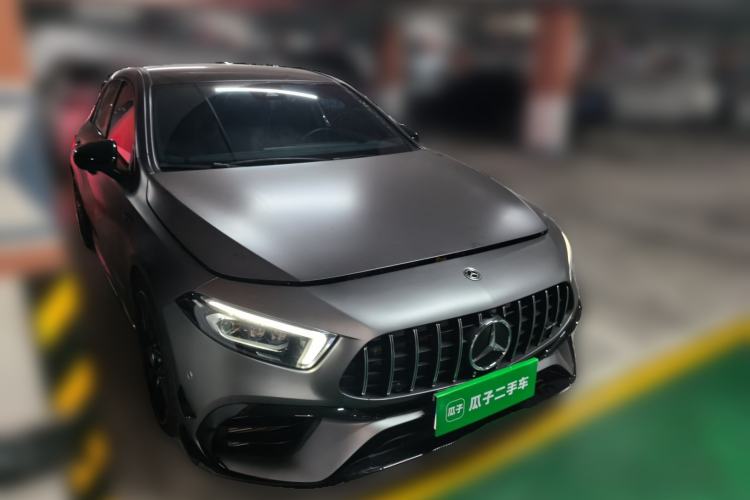 Used Mercedes-Benz A AMG 2022 AMG A 35 4MATIC Front Right 45 Deg