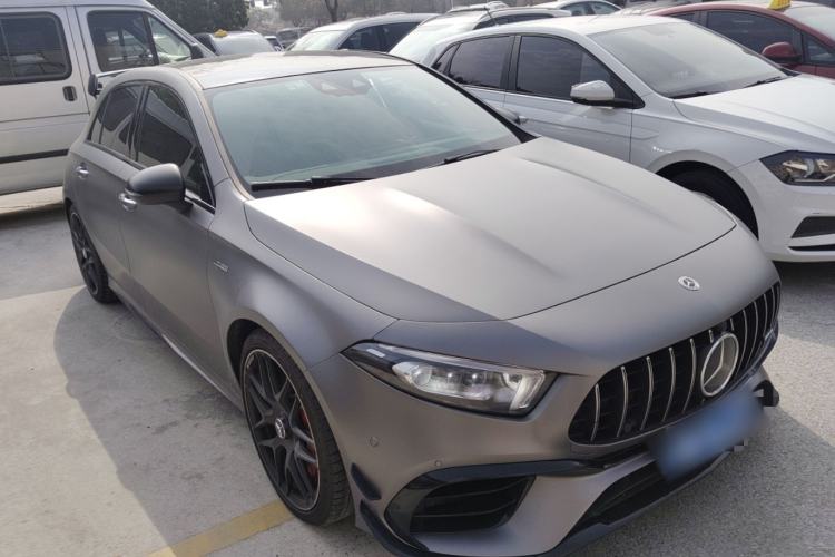 Used Mercedes-Benz A AMG 2022 AMG A 45 S 4MATIC+ Front Right 45 Deg
