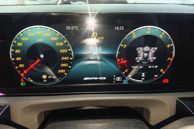 Used Mercedes-Benz A AMG 2022 AMG A 35 L 4MATIC Instrument Cluster