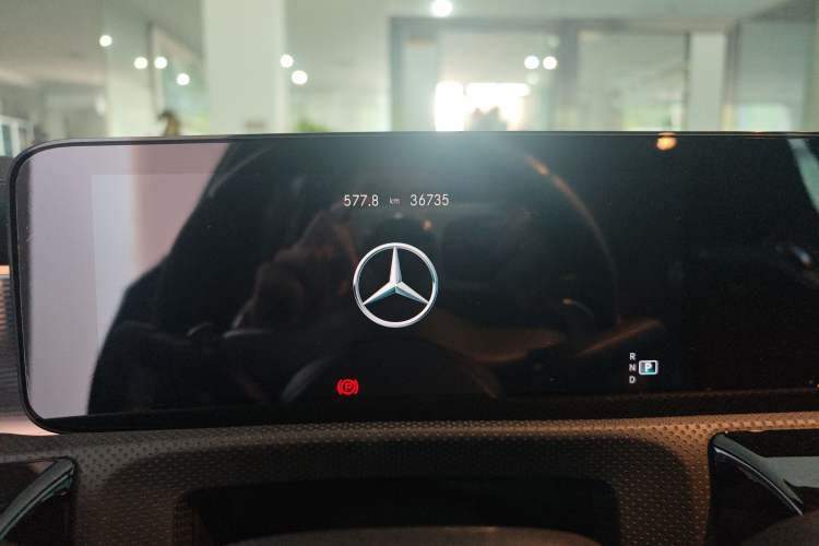 Used Mercedes-Benz A AMG 2022 AMG A 45 4MATIC+ Odometer Close Up