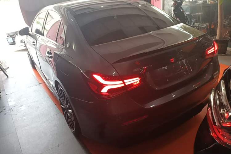 Used Mercedes-Benz A AMG 2022 AMG A 35 L 4MATIC Rear Left 45 Deg