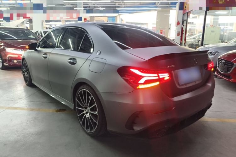 Used Mercedes-Benz A AMG 2022 AMG A 35 L 4MATIC Rear Left 45 Deg
