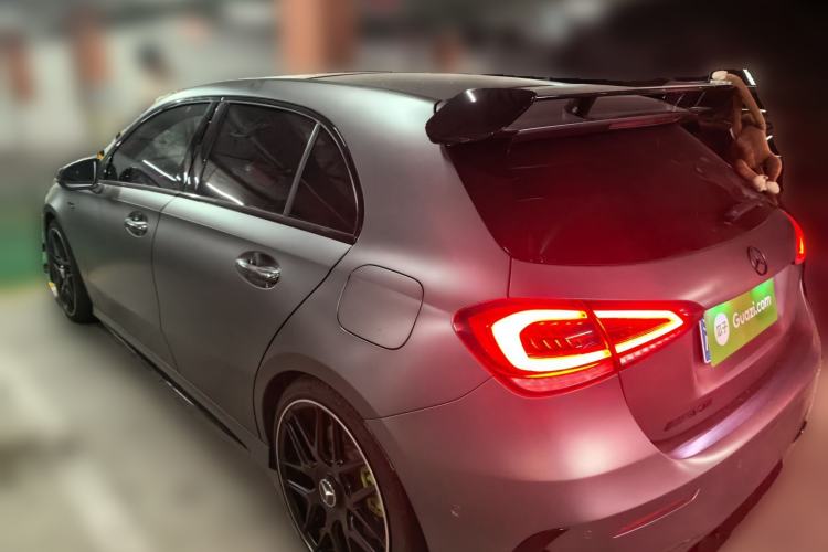 Used Mercedes-Benz A AMG 2022 AMG A 35 4MATIC Rear Left 45 Deg
