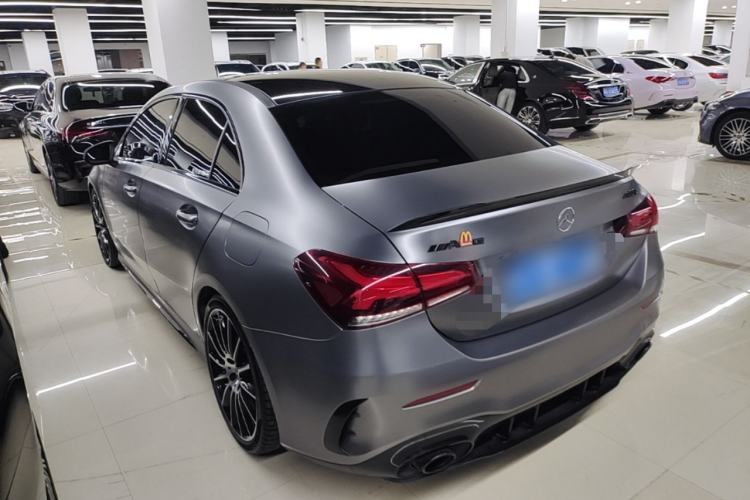 Used Mercedes-Benz A AMG 2022 AMG A 35 L 4MATIC Rear Left 45 Deg