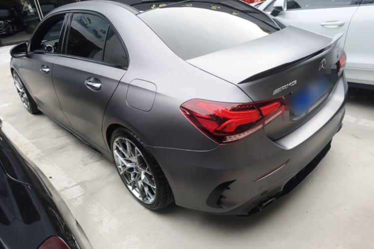 Used Mercedes-Benz A AMG 2022 AMG A 35 L 4MATIC Rear Left 45 Deg