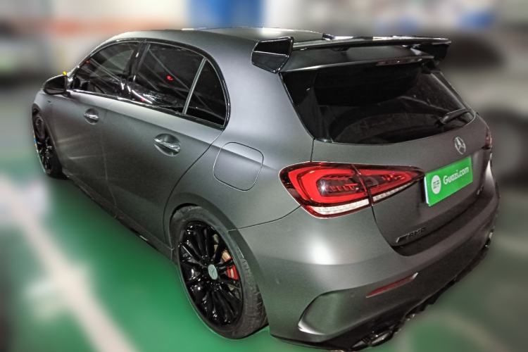 Used Mercedes-Benz A AMG 2022 AMG A 35 4MATIC Rear Left 45 Deg