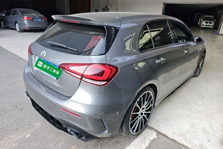 Used Mercedes-Benz A AMG 2022 AMG A 35 4MATIC Rear Right 45 Deg