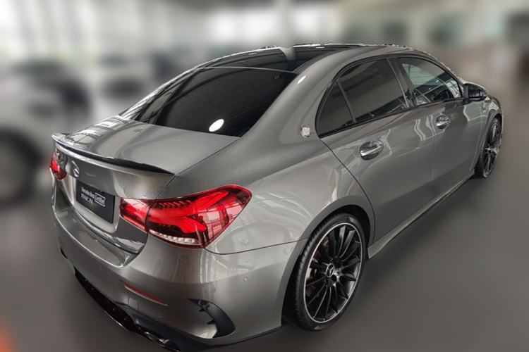Used Mercedes-Benz A AMG 2022 AMG A 35 L 4MATIC Rear Right 45 Deg