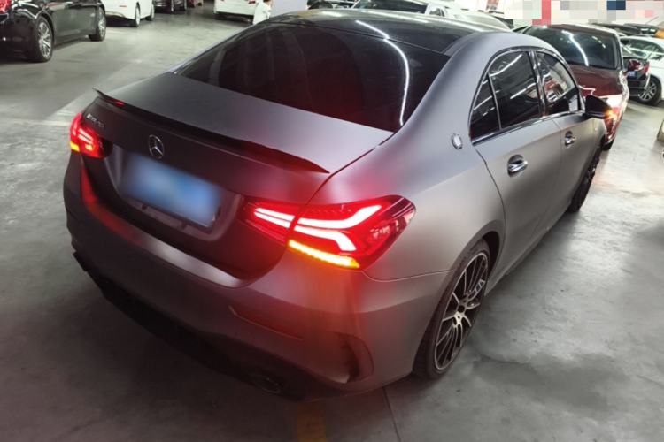 Used Mercedes-Benz A AMG 2022 AMG A 35 L 4MATIC Rear Right 45 Deg