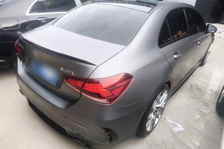 Used Mercedes-Benz A AMG 2022 AMG A 35 L 4MATIC Rear Right 45 Deg