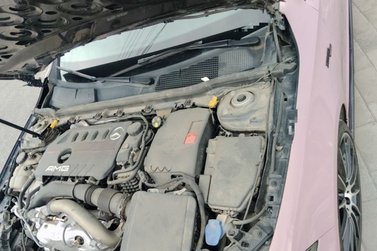 Used Mercedes-Benz A AMG 2022 AMG A 35 L 4MATIC Engine Bay Left