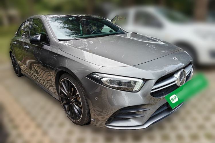 Used Mercedes-Benz A AMG 2022 AMG A 35 4MATIC Front Right 45 Deg