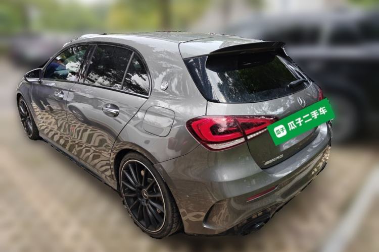 Used Mercedes-Benz A AMG 2022 AMG A 35 4MATIC Rear Left 45 Deg