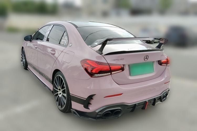 Used Mercedes-Benz A AMG 2022 AMG A 35 L 4MATIC Rear Left 45 Deg