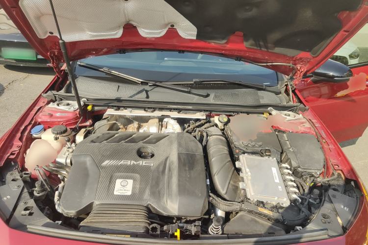 Used Mercedes-Benz A AMG 2022 AMG A 45 4MATIC+ Engine Bay