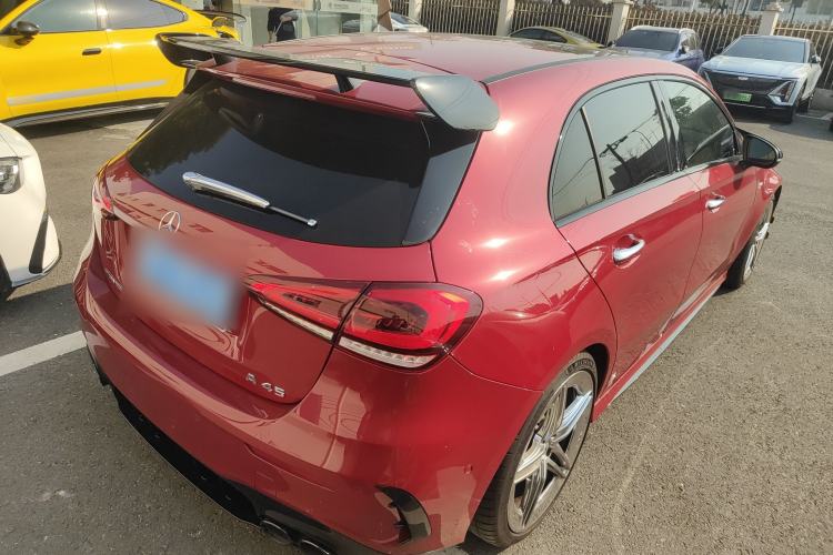 Used Mercedes-Benz A AMG 2022 AMG A 45 4MATIC+ Rear Right 45 Deg