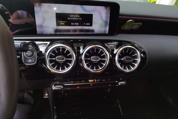 Used Mercedes-Benz A AMG 2022 AMG A 45 S 4MATIC+ Audio And AC Panel