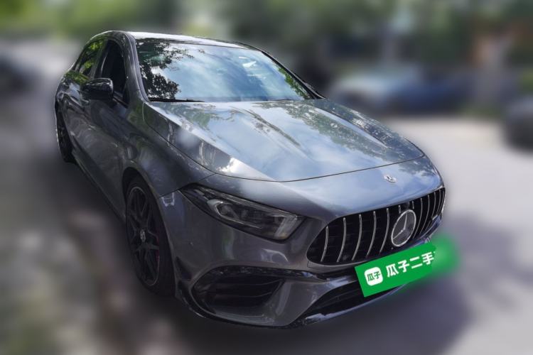 Used Mercedes-Benz A AMG 2022 AMG A 45 S 4MATIC+ Front Right 45 Deg