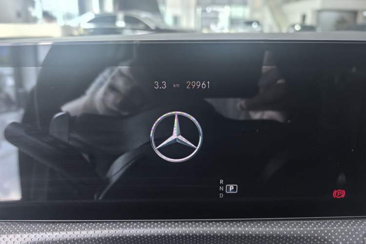 Used Mercedes-Benz A AMG 2022 AMG A 45 4MATIC+ Odometer Close Up