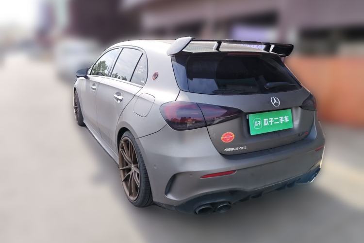 Used Mercedes-Benz A AMG 2022 AMG A 35 4MATIC Rear Left 45 Deg