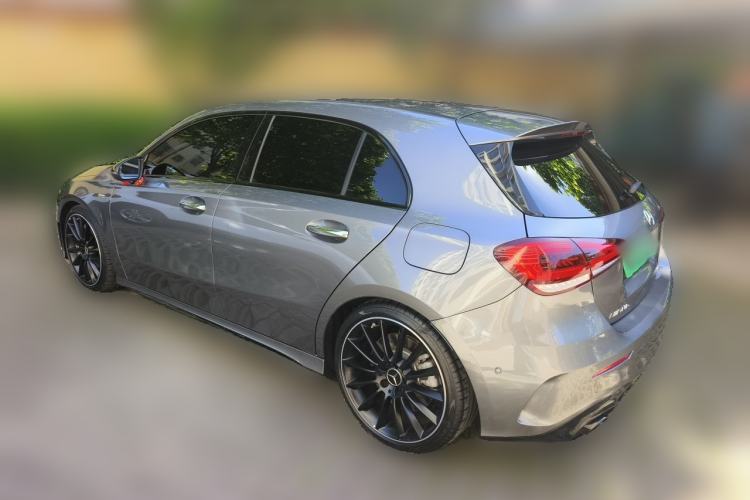 Used Mercedes-Benz A AMG 2022 AMG A 35 4MATIC Rear Left 45 Deg