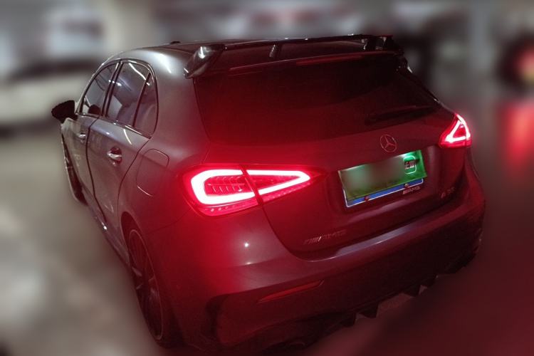 Used Mercedes-Benz A AMG 2022 AMG A 35 4MATIC Rear Left 45 Deg