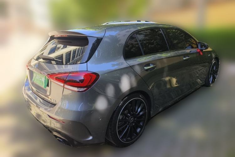Used Mercedes-Benz A AMG 2022 AMG A 35 4MATIC Rear Right 45 Deg