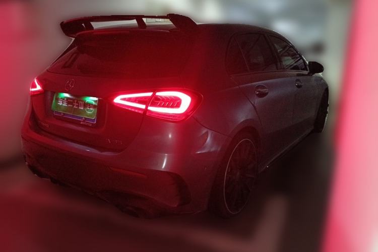 Used Mercedes-Benz A AMG 2022 AMG A 35 4MATIC Rear Right 45 Deg