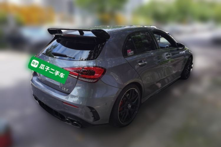 Used Mercedes-Benz A AMG 2022 AMG A 45 S 4MATIC+ Rear Right 45 Deg