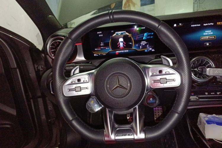 Used Mercedes-Benz A AMG 2022 AMG A 35 4MATIC Steering Wheel