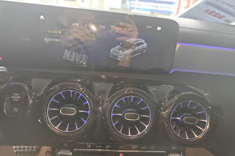 Used Mercedes-Benz A AMG 2022 AMG A 35 4MATIC Audio And AC Panel