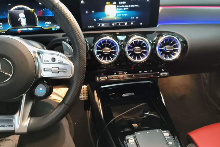 Used Mercedes-Benz A AMG 2022 AMG A 35 4MATIC Audio And AC Panel