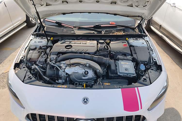 Used Mercedes-Benz A AMG 2022 AMG A 35 4MATIC Engine Bay