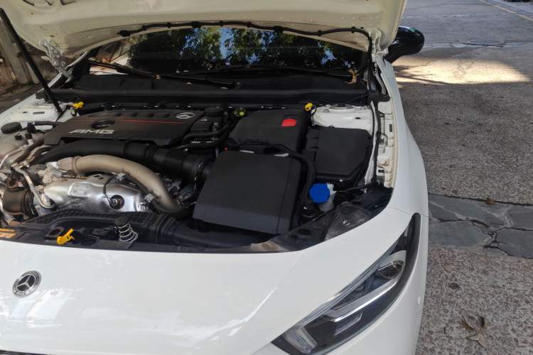 Used Mercedes-Benz A AMG 2022 AMG A 35 4MATIC Engine Bay Left