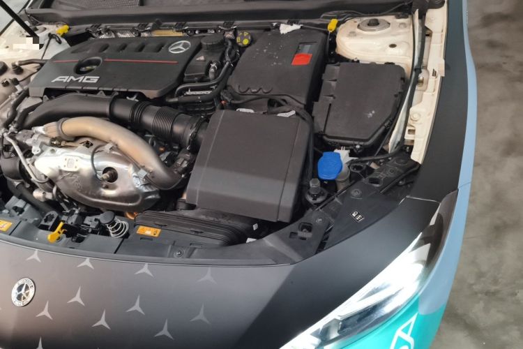 Used Mercedes-Benz A AMG 2022 AMG A 35 4MATIC Engine Bay Left