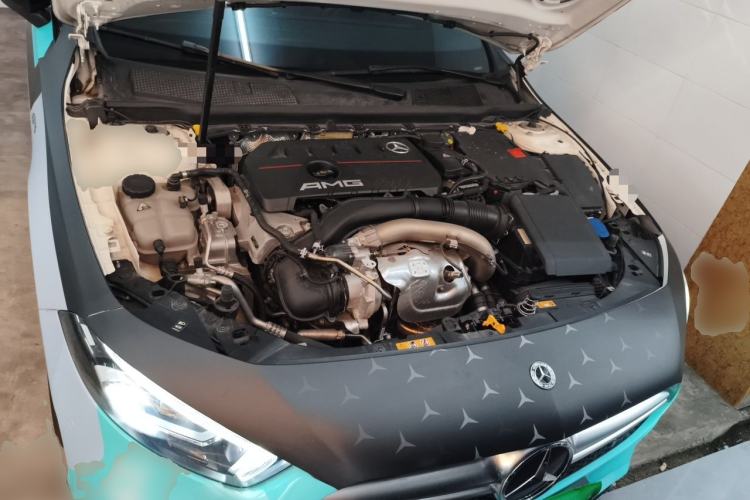Used Mercedes-Benz A AMG 2022 AMG A 35 4MATIC Engine Bay