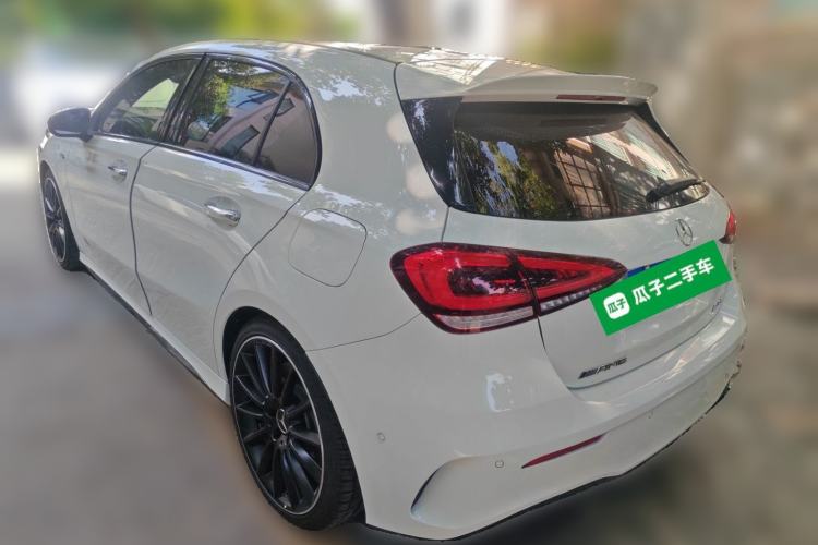 Used Mercedes-Benz A AMG 2022 AMG A 35 4MATIC Rear Left 45 Deg