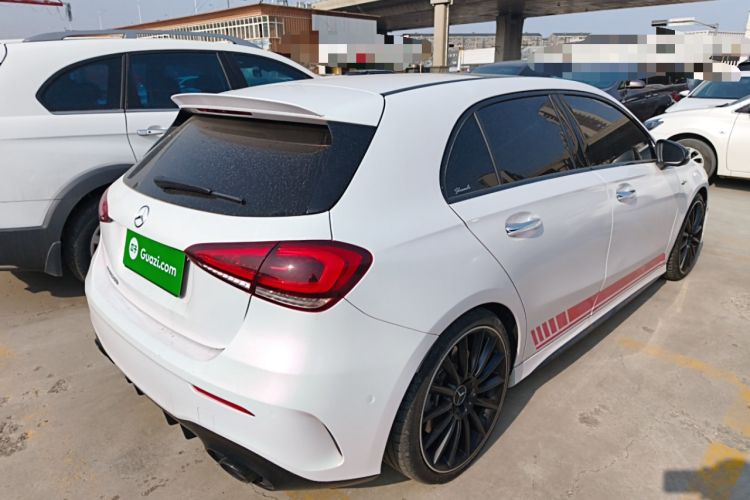 Used Mercedes-Benz A AMG 2022 AMG A 35 4MATIC Rear Right 45 Deg
