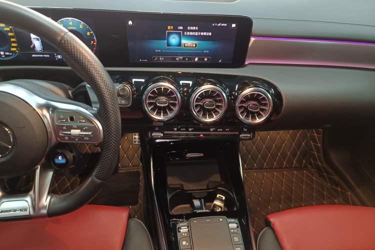 Used Mercedes-Benz A AMG 2022 AMG A 35 4MATIC Audio And AC Panel