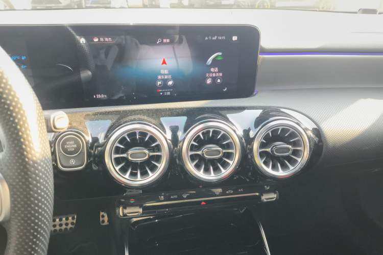 Used Mercedes-Benz A AMG 2022 AMG A 35 4MATIC Audio And AC Panel