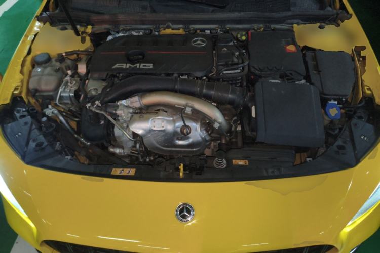 Used Mercedes-Benz A AMG 2022 AMG A 35 4MATIC Engine Bay
