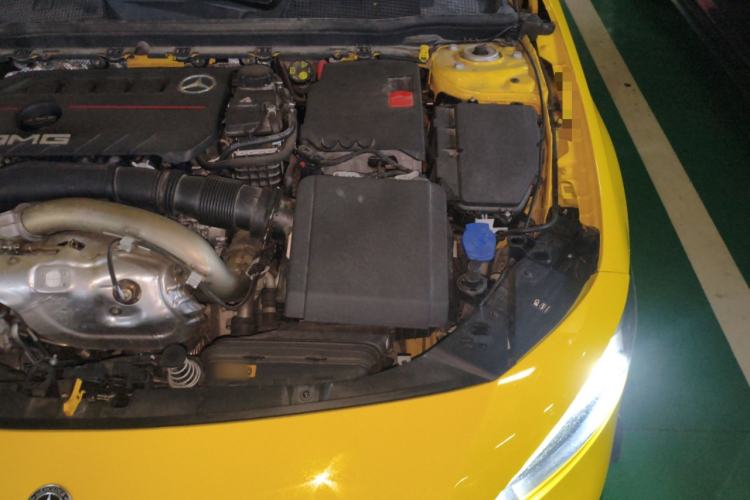 Used Mercedes-Benz A AMG 2022 AMG A 35 4MATIC Engine Bay Left