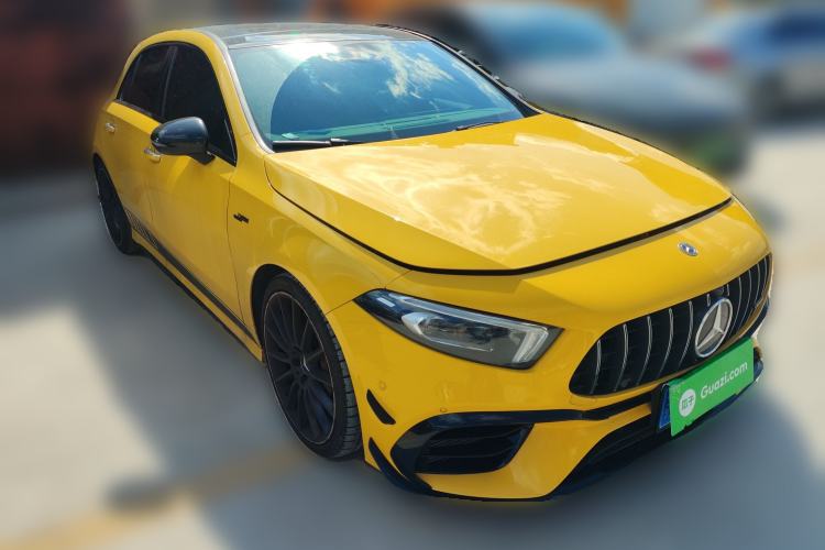 Used Mercedes-Benz A AMG 2022 AMG A 35 4MATIC Front Right 45 Deg
