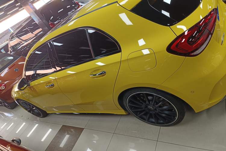 Used Mercedes-Benz A AMG 2022 AMG A 35 4MATIC Left Side